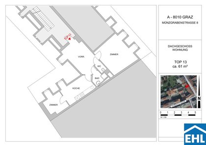 Wohnung in 8010 Graz