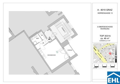 Wohnung in 8010 Graz