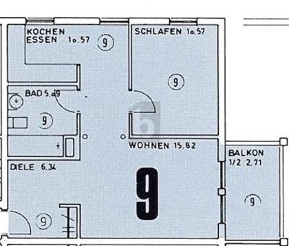 Etagenwohnung in 79540 Lörrach