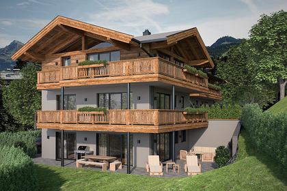 Terrassenwohnung in 6365 Kirchberg in Tirol, Tirol - Raum Kitzbühel - Kirchberg in Tirol