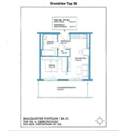 Wohnung in 8055 Graz