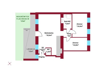 Terrassenwohnung in 1160 Wien