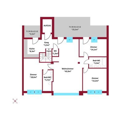 Terrassenwohnung in 1160 Wien