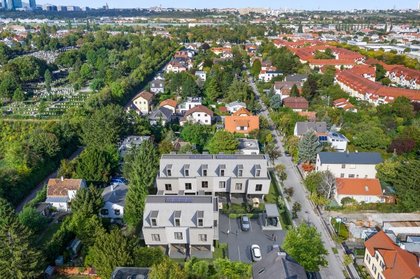 Reihenhaus in 1230 Wien, Inzersdorf, Friedhof Inzersdorf, Waldspielplatz Dragegründe