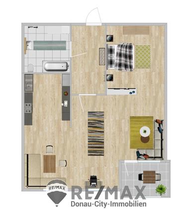 Terrassenwohnung in 3400 Klosterneuburg, Ziegelofengasse