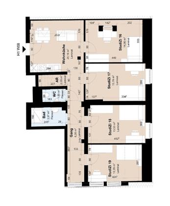Wohnung in 8700 Leoben
