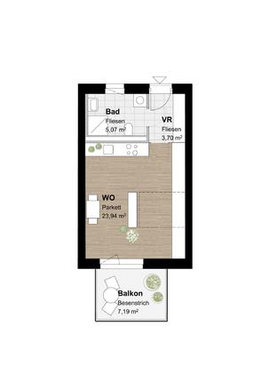 Terrassenwohnung in 8054 Graz