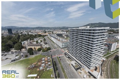 Terrassenwohnung in 4020 Linz, grüne Mitte