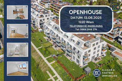Terrassenwohnung in 1220 Wien