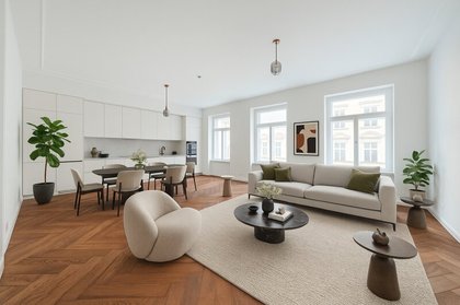 Terrassenwohnung in 1090 Wien, Donaukanal, Liechtensteinpark, U4 Roßauer Lände, U4 Friedensbrücke