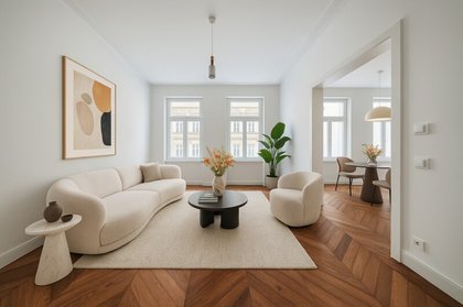 Terrassenwohnung in 1090 Wien, Donaukanal, Liechtensteinpark, U4 Roßauer Lände, U4 Friedensbrücke