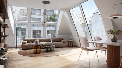 Terrassenwohnung in 1180 Wien, AKH, Martinstraße, Kutschkermarkt