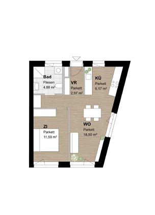 Wohnung in 8054 Graz