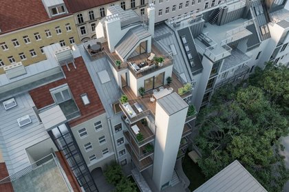 Terrassenwohnung in 1180 Wien, Staudgasse