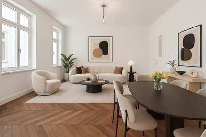 Terrassenwohnung in 1090 Wien, Donaukanal, Liechtensteinpark, U4 Roßauer Lände, U4 Friedensbrücke