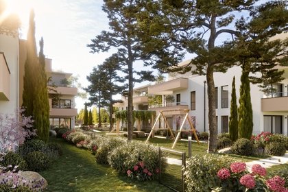 Terrassenwohnung in 2700 Wr. Neustadt, Wiener Neustädter Kanal, Merkur-City, Bahnhof Civitas Nova