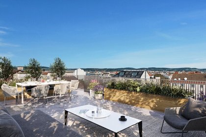 Terrassenwohnung in 1160 Wien, Stadthalle, Thaliastraße, Lugner City, Ludo-Hartmann-Platz, Märzpark