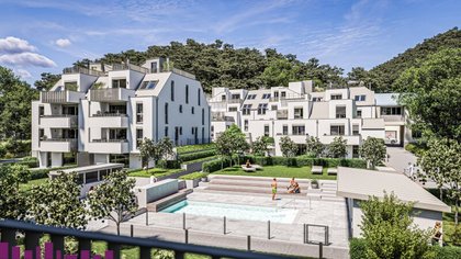 Terrassenwohnung in 1230 Wien, Kalksburg, Liesing Bahnhof