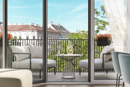 Terrassenwohnung in 1160 Wien, Stadthalle, Thaliastraße, Lugner City, Ludo-Hartmann-Platz, Märzpark