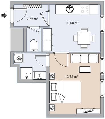 Wohnung in 8020 Graz