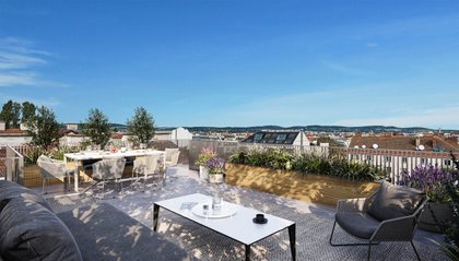 Terrassenwohnung in 1070 Wien, Stadthalle, Thaliastraße, Lugner City, Ludo-Hartmann-Platz, Märzpark