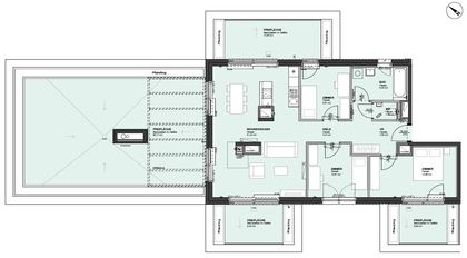 Terrassenwohnung in 1220 Wien