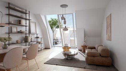 Terrassenwohnung in 1180 Wien, AKH, Martinstraße, Kutschkermarkt