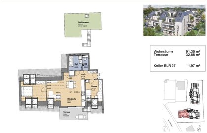 Terrassenwohnung in 1210 Wien