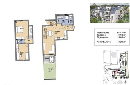 Terrassenwohnung in 1210 Wien
