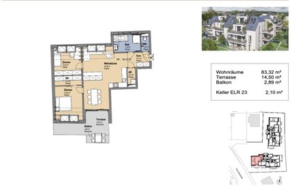 Terrassenwohnung in 1210 Wien