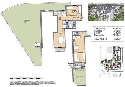 Terrassenwohnung in 1210 Wien