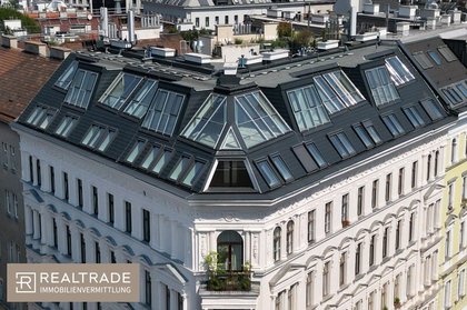 Terrassenwohnung in 1020 Wien, Augarten, Heinestraße, grüner Prater