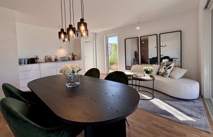 Terrassenwohnung in 2700 Wr. Neustadt, Wiener Neustädter Kanal, Merkur-City, Bahnhof Civitas Nova