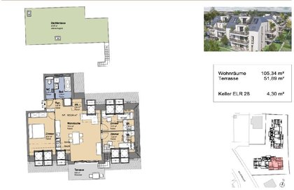 Terrassenwohnung in 1210 Wien
