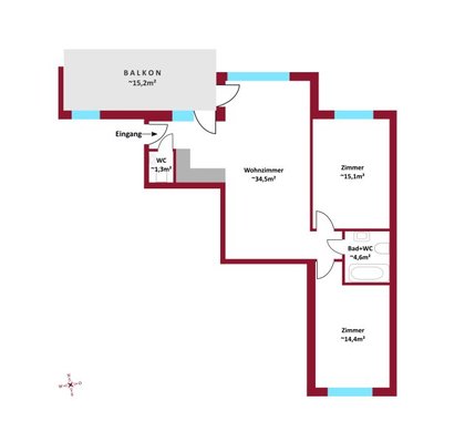 Terrassenwohnung in 1100 Wien