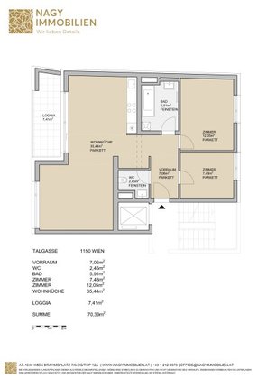 Wohnung in 1150 Wien, U6 Westbahnhof