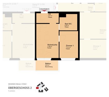 Terrassenwohnung in 1220 Wien