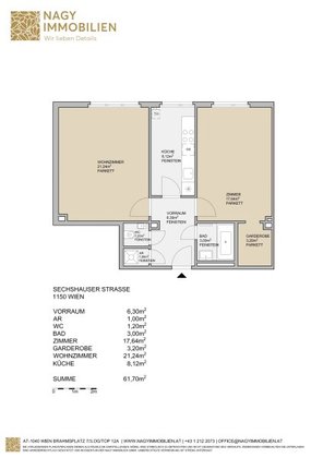 Wohnung in 1150 Wien, U4 Schönbrunn