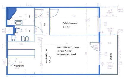 Etagenwohnung in 1100 Wien