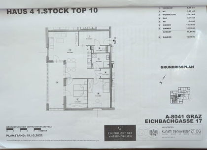 Etagenwohnung in 8041 Graz